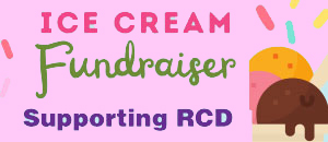 RCD Ice Cream Fundraiser Poster